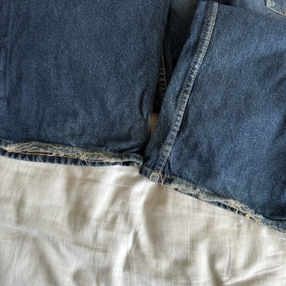 Motel Rocks Dark Blue Straight Leg Jeans - Picture 7 of 10